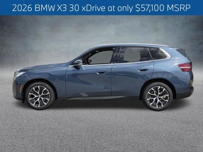 2026 BMW X3 30 xDrive