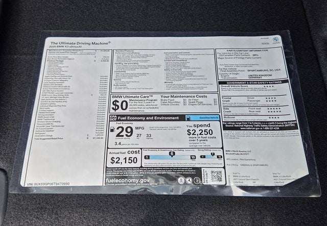 2026 BMW X3 30 xDrive