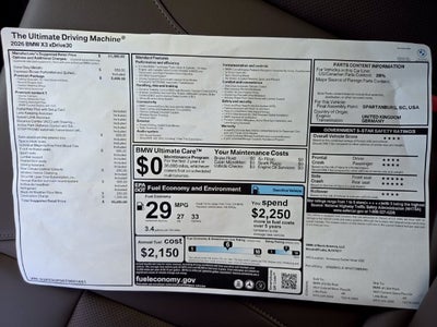 2026 BMW X3 30 xDrive