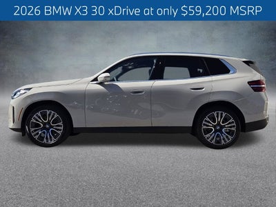 2026 BMW X3 30 xDrive