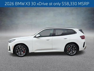 2026 BMW X3 30 xDrive