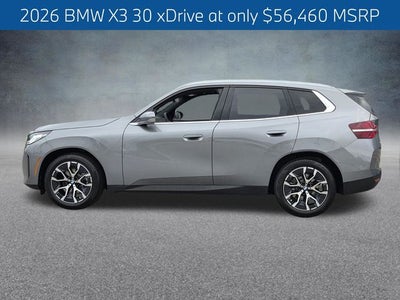 2026 BMW X3 30 xDrive