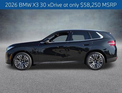 2026 BMW X3 30 xDrive