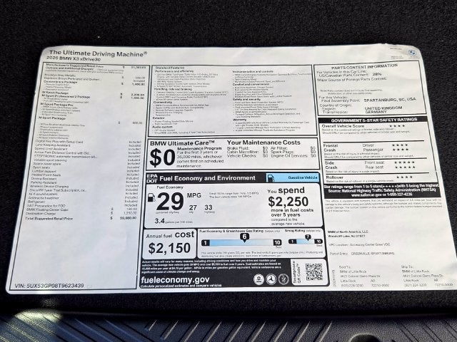 2026 BMW X3 30 xDrive