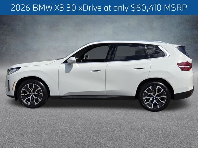 2026 BMW X3 30 xDrive