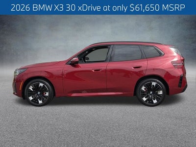 2026 BMW X3 30 xDrive