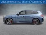 2026 BMW X3 M50 xDrive M Sport