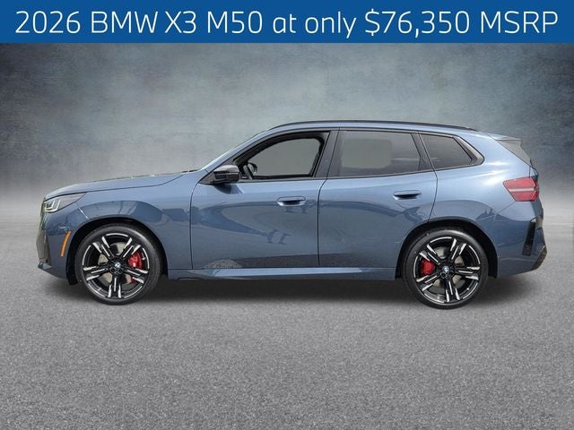 2026 BMW X3 M50 xDrive M Sport