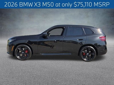 2026 BMW X3 M50 xDrive