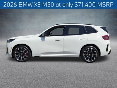 2026 BMW X3 M50 xDrive