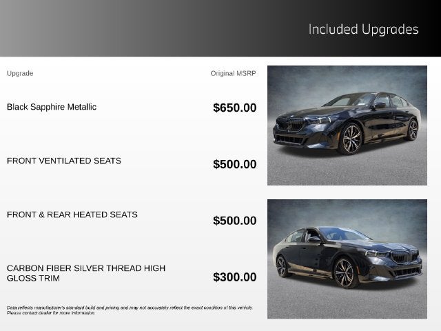 2027 BMW 5 Series 550e xDrive