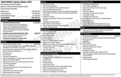 2026 BMW 3 Series 330i