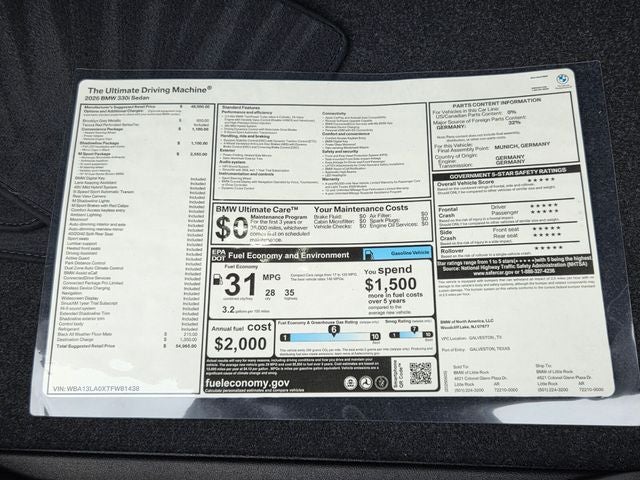 2026 BMW 3 Series 330i M Sport