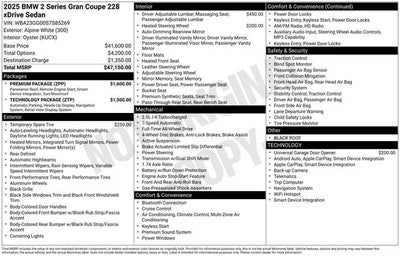 2025 BMW 2 Series 228 xDrive Gran Coupe