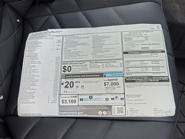 2026 BMW 7 Series 760i xDrive M Sport