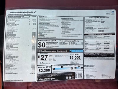 2026 BMW 4 Series M440i xDrive Gran Coupe M Sport