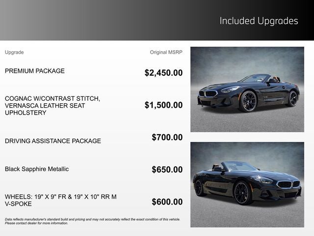 2026 BMW Z4 sDrive30i