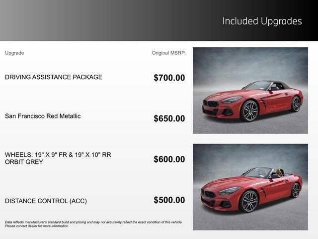 2026 BMW Z4 sDrive30i