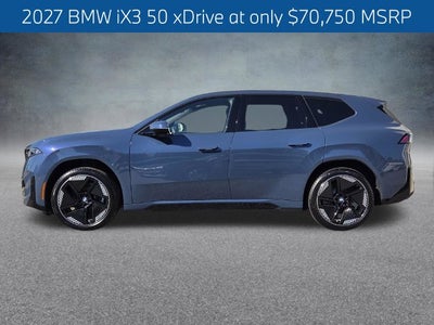 2027 BMW iX3 50 xDrive