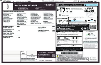 2027 Lincoln Navigator L Premiere