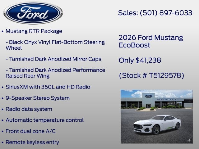 2026 Ford Mustang EcoBoost