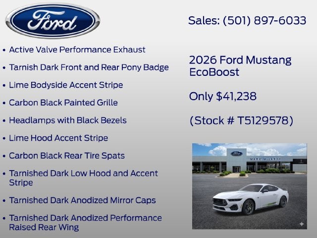 2026 Ford Mustang EcoBoost