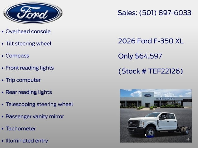 2026 Ford F-350SD XL DRW