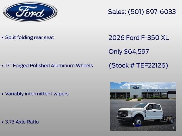 2026 Ford F-350SD XL DRW