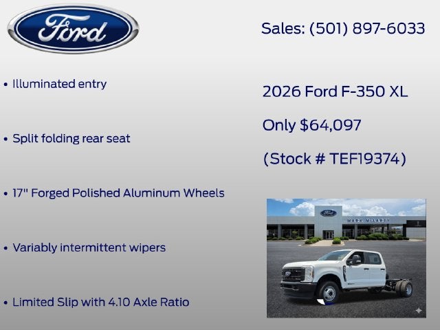 2026 Ford F-350SD XL DRW