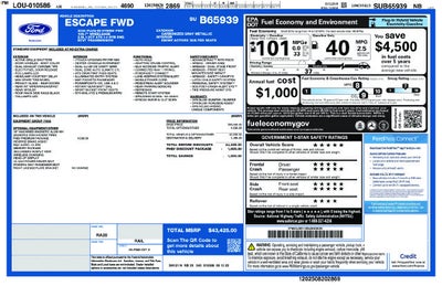 2025 Ford Escape Plug-In Hybrid Base