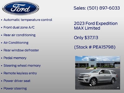 2023 Ford Expedition Max Limited