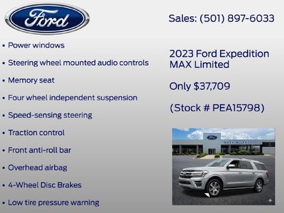 2023 Ford Expedition Max Limited