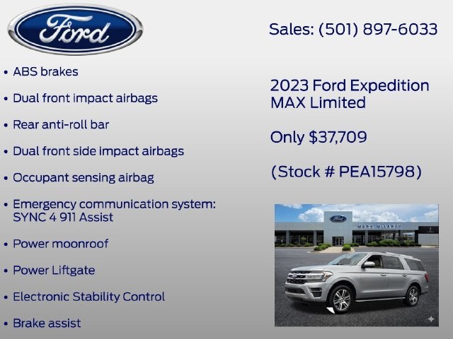 2023 Ford Expedition Max Limited