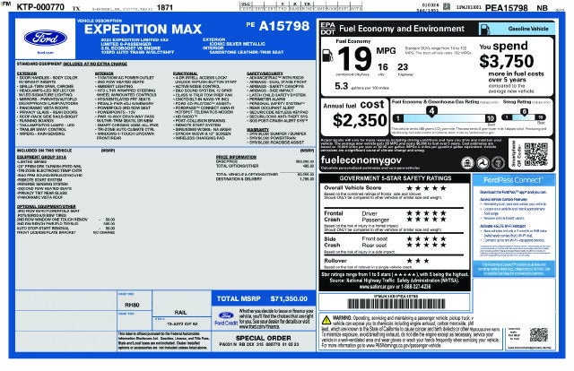2023 Ford Expedition Max Limited