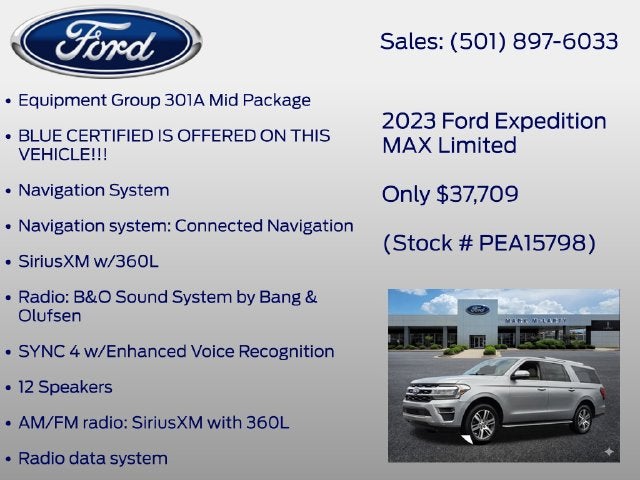2023 Ford Expedition Max Limited