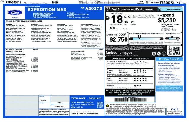 2026 Ford Expedition Max Platinum