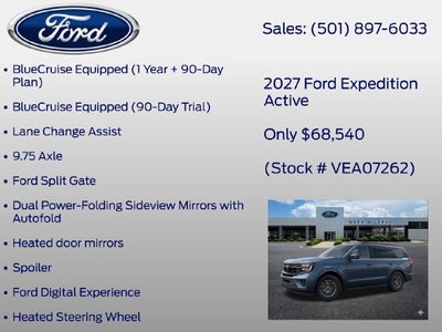 2027 Ford Expedition Active