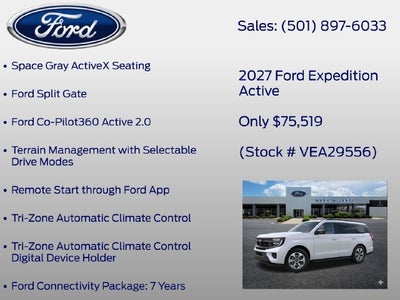 2027 Ford Expedition Active