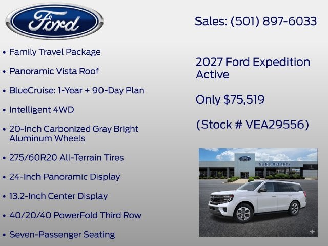 2027 Ford Expedition Active