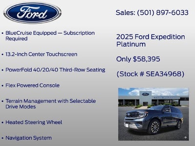 2025 Ford Expedition Platinum