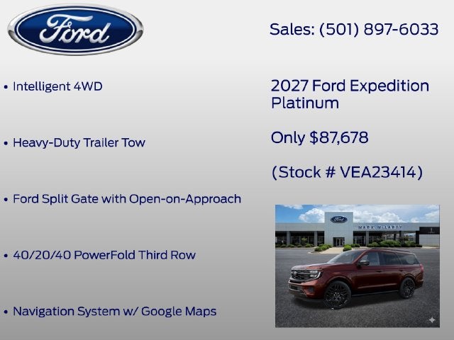 2027 Ford Expedition Platinum