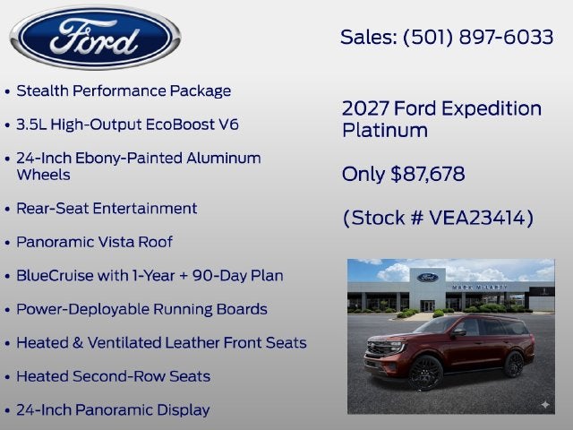 2027 Ford Expedition Platinum