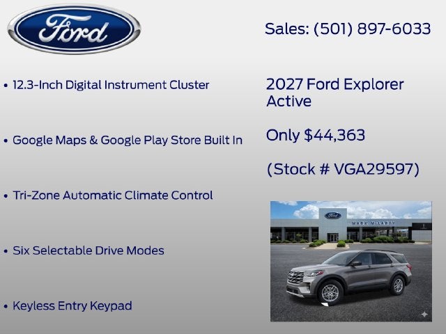 2027 Ford Explorer Active
