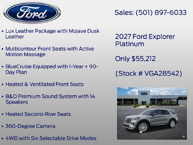 2027 Ford Explorer Platinum