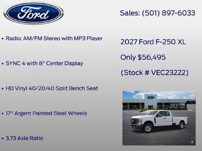 2027 Ford F-250SD XL