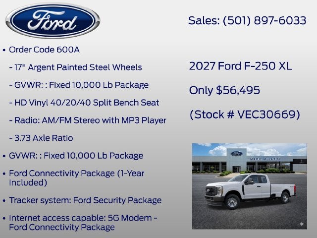 2027 Ford F-250SD XL