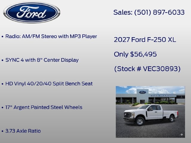2027 Ford F-250SD XL