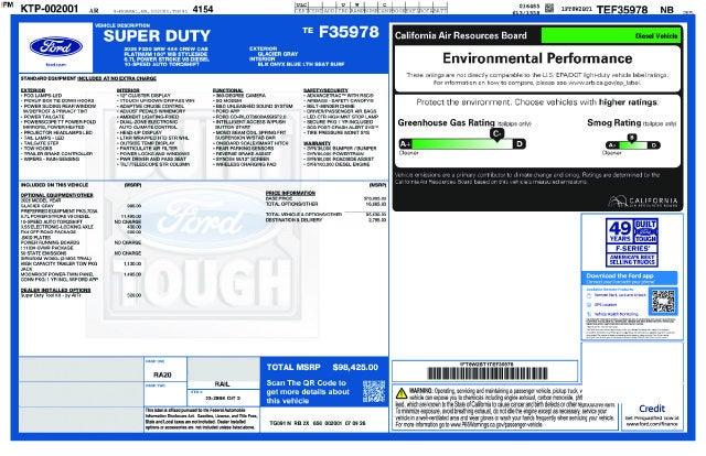 2026 Ford F-250SD Platinum