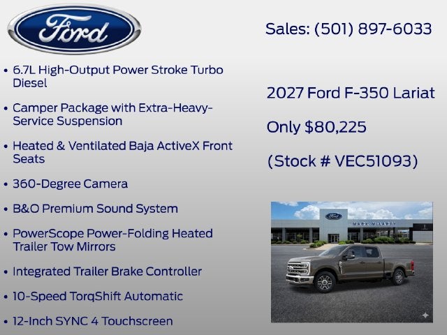 2027 Ford F-350SD Lariat