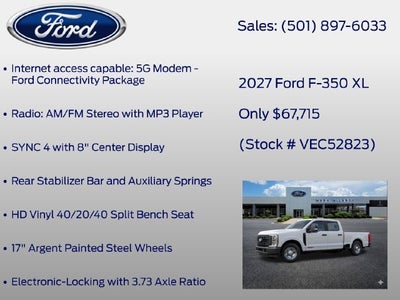 2027 Ford F-350SD XL